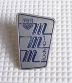 Zobrazit detail zboží: Politické : FDJ 1962 (Odznaky Retro)