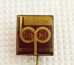 Zobrazit detail zboží: Podnikové : 60 let BYTPRŮM Ostrava 1920 - 1980 (Odznaky Retro)