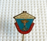 Zobrazit detail zboží: Turistický :  Český Svaz turistů-100 jarních kilometrů 1971 (Odznaky Retro)