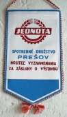 Zobrazit detail zboží: JEDNOTA s.d. Prešov (RETRO Podnikové)