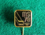 Zobrazit detail zboží: Sport : Mistrovství Světa 1978 PRAHA Lední hokej (Odznaky Retro)