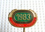 Zobrazit detail zboží: Sport : Přeborník Okresu 1983 (Odznaky Retro)