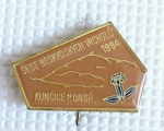 Zobrazit detail zboží: Turistický : Šest Beskydských vrcholů 1994, Kunčice pod Ondř. (Odznaky Retro)