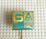 Zobrazit detail zboží: Podnikové : 60 let  Moravské chemické závody Ostrava, 1927 - 1987 (Odznaky Retro)
