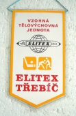 Zobrazit detail zboží: Vzorná TJ ELITEX Třebíč /maloprůměrové pletací stroje automaty ELITEX k.p.Třeb. (RETRO Sportovní)