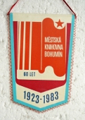 Shromáždění za mír a život Praha 1983 /60 let Městská Knihovna Bohumín 1923-1983
