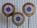 Zobrazit detail zboží: Sport : Střelec, 3 ks. (Odznaky Retro)