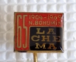 Zobrazit detail zboží: Podnikové : 65 let LACHEMA  N. Bohumín, 1904 - 1969 (Odznaky Retro)