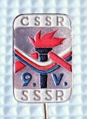 Zobrazit detail zboží: Sport : ČSSR-SSSR 9.V. (Odznaky Retro)
