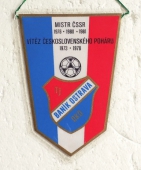 Zobrazit detail zboží: Mistr ČSSR 1975,1980,1981 TJ BANÍK Ostrava OKD ,Vítěz ČS.Poháru 1973,1978 (RETRO Sportovní)