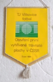 TJ Vítkovice fotbal / otevření první vyhřívané travnaté plochy v ČSSR srpen 1988