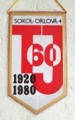 Zobrazit detail zboží: 60 let SOKOL-ORLOVÁ 4, 1920 - 1980 / 50 let Kopaná (RETRO Sportovní)