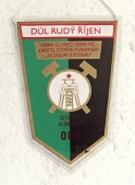 Zobrazit detail zboží: Důl Rudý Říjen Ostrava 2 Heřmanice OKR,  podnik 50. výročí vzniku KSČ  / 55 let oddílu kopané S.K.Heřmanice SPARTA 1932 (RETRO Hornické)