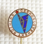 Zobrazit detail zboží: Ostatní : Československý Rozhlas (odznak-ostatni)