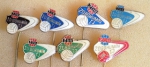 Zobrazit detail zboží: Sport : 7 x ŽD Bohumín kopaná  ŽDB (Odznaky Retro)
