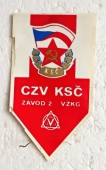 Zobrazit detail zboží: CZV KSČ Závod 2 VŽKG (RETRO Politické)