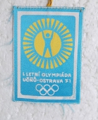 Zobrazit detail zboží: I. Letní Olympiáda Učňů - Ostrava 71 (RETRO Sportovní)