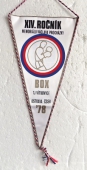 Zobrazit detail zboží: XIV. ročník  Memoriálu Václava Procházky BOX Tj Vítkovice Ostrava-ČSSR 1978 / 150 let Vítkovice (RETRO Sportovní)