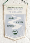 Obvodní Výbor SSM Poruba pořádá Zimní Kritérium v přespolním běhu na 13 000 m,1978  /  Zimní pochod za zdravím Poruba-Kyjovice SSM ČSSR