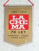 Zobrazit detail zboží: LACHEMA 70 let chemických výrobků světové kvality 1904 - 1974 / Lachema n.p. Brno, závod Bohumín (Bohumínsko - LACHEMA)