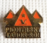 Zobrazit detail zboží: Politické : Pionýrský Tábor V. (Odznaky Retro)
