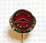 Zobrazit detail zboží: Doprava : ČSAO Olomouc 1951 - 1971 (odznak-doprava)