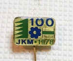 Zobrazit detail zboží: Turistický : 100 Jarních Kilometrů  1978 (Odznaky Retro)