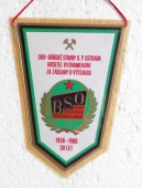 Zobrazit detail zboží: 30 let  OKR - Báňské Stavby k.p.Ostrava nositel vyznamenání Zá zásluhy o výstavbu 1956-1986 / TJ Baník Ostrava OKD Mistr ČSSR (RETRO Hornické)