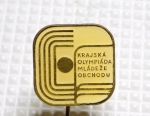 Zobrazit detail zboží: Sport : Krajská Olympiáda Mládeže Obchodu (Odznaky Retro)