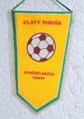 Zobrazit detail zboží: Zlatý pohár Zemědělských Novin kopaná / JZD Klenovice na Hané (RETRO Sportovní)