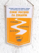 Zobrazit detail zboží: Obvodní Výbor SSM Poruba pořádá pod záštitou MěV SSM v Ostravě Zimní pochod za zdravím Poruba-Kyjovice 1979 / Zimní kritériem (RETRO Sportovní)