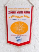 Obvodní Výbor SSM Poruba pořádá pod záštitou MěV SSM v Ostravě Zimní pochod za zdravím Poruba-Kyjovice 1979 / Zimní kritériem