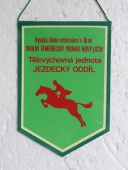 Zobrazit detail zboží: TJ Jezdecký Oddíl VŠV v Brně Školní Zemědělský podnik Nový Jičín / Školní Zemědělský podnik N.Jičín  Vysoké Školy Veterinární v Brně (RETRO Sportovní)
