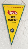 Zobrazit detail zboží: Základní organizace ROH Hutné Montáže Ostrava (RETRO Politické)