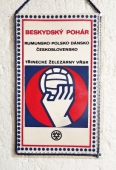 Zobrazit detail zboží: Beskydský Pohár Rumunsko-Polsko-Dánsko-Československo Třinecké Železárny VŘSR  / Mezinárodní turnaj v házené Třinec 1976 (RETRO Sportovní)
