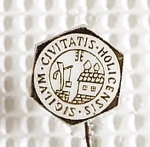 Zobrazit detail zboží: Ostatní : Sigillum civitatis Holicensis - Soudní pečeť městská Holice (Odznaky Retro)