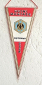20 let Hutní Montáže Ostrava národní podnik Ostrava ČSSR, nositel Řádu práce 1953 - 1973