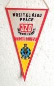 Zobrazit detail zboží: JZD Vítězného Října Troubelice , nositel Řádu Práce / Za zvýšení zemědělské výroby na Hané (RETRO Podnikové)