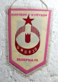 Zobrazit detail zboží: Havířov v květech 26.srpna 1978 ,  Únor 30 / OKR Důl A.Zápotocký Nositel řádu Práce Orlová (RETRO Ostatní)
