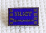 Zobrazit detail zboží: Ostatní : VII. MFF Československo, Karlovy Vary  1952 (Odznaky Retro)