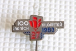 Zobrazit detail zboží: Turistický : 27 Turistický : 100 jarních kilometrů 1983 (Odznaky Retro)