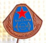 Zobrazit detail zboží: SNB + ČSLA + PO : SVAZARM -  Odznak Branné přopravenosti (Odznaky Retro)