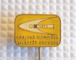 Zobrazit detail zboží: Sport : Krajská Olympiáda Mládeže  Obchodu   1972 (Odznaky Retro)