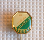 Zobrazit detail zboží: Sport : 50 let  SK UNION Lověšice (Odznaky Retro)