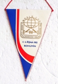 Zobrazit detail zboží: World Cup 4. ročník Československého Poháru Bohumín 1985 / TJ Železáren a Drátoven nositel titulu Vzorná TJ oddíl vzpírání (RETRO Sportovní)