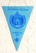 Zobrazit detail zboží: IX. ročník  Pohár Osvobození Čeladné 1987 OT TJ SOKOL Čeladná (RETRO Sportovní)