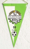 Zobrazit detail zboží: 30 let  TJ DRUŽSTEVNÍK KOŠ futbal 1945 - 1975 / 25. výročie JRD -Jednotné Rolnické Družstvo Víťazný Február KOŠ (RETRO Sportovní)