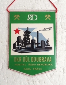Zobrazit detail zboží: OKR Důl Doubrava, nositel Řádu práce , Řádu republiky (RETRO Hornické)