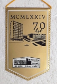 Zobrazit detail zboží: 70 let   Kovona Karviná ,Karviná 6 Nové Město ČSSR 1904 - 1974 (RETRO Podnikové)