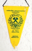 Zobrazit detail zboží: Kroužek krojovaných horníků 60 let ZK ROH Dolu ČSA 1924 / Důl ČS. ARMÁDA Karviná (RETRO Hornické)